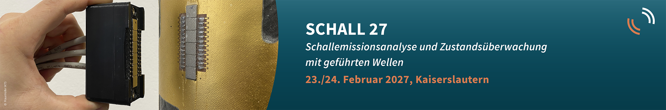 Header Banner für die Konferenz: SCHALL 27. Diese geht vom 10. März 2027 bis 11. März 2027.