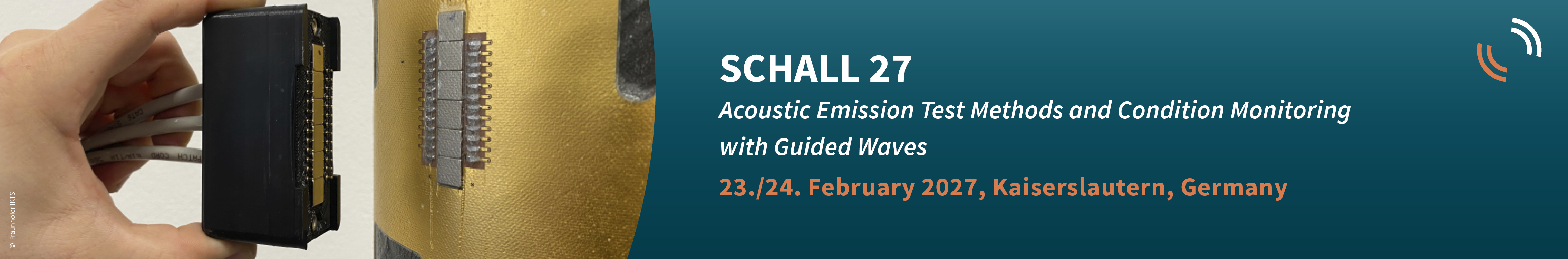 Header banner for the conference: SCHALL 27. This goes from 10 March 2027 to 11 March 2027.